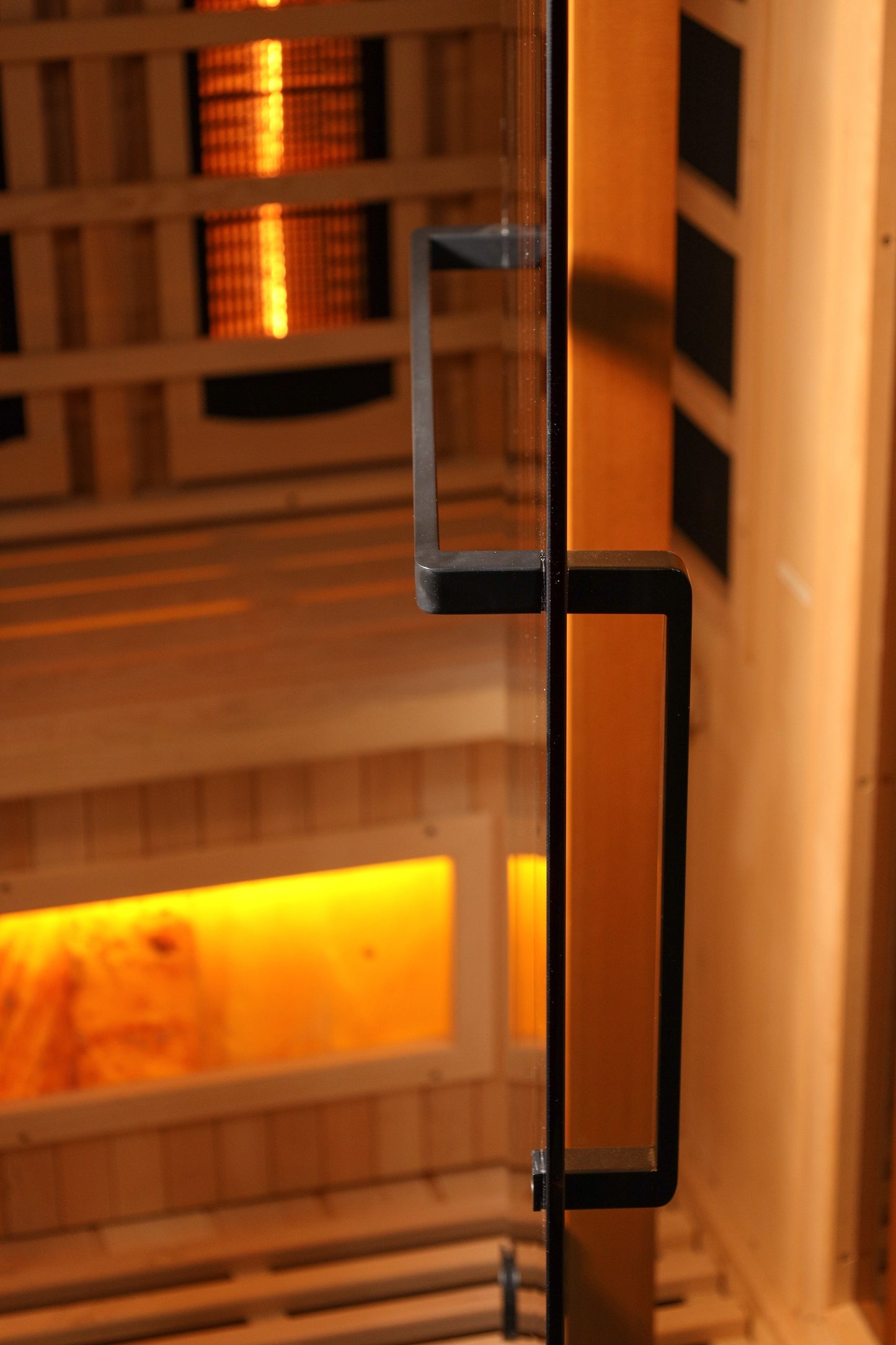 2-Person Infrared Sauna with Himalayan Salt Bar