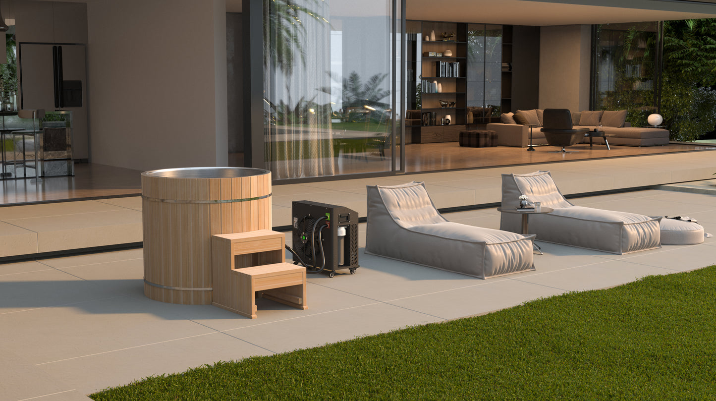 DCT Barrel - 304 Stainless Steel with Pacific Cedar Exterior